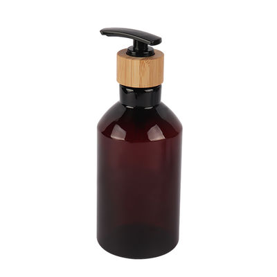 7oz 10oz 16oz Cosmetische lotion fles Slanted Shoulder 200ml 300ml 500ml Amber PET fles
