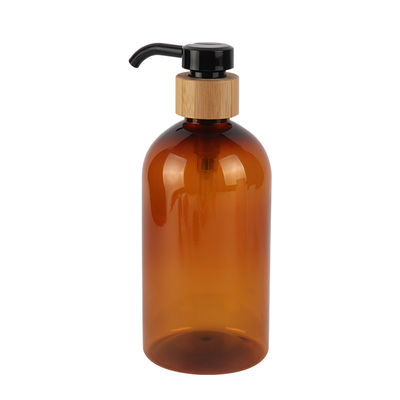 Lange spuitbak Bamboe lotion pomp fles 200 ml 300 ml 500 ml cosmetische PET fles
